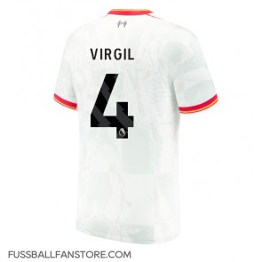 Liverpool Virgil van Dijk #4 Replik 3rd trikot 2024-25 Kurzarm